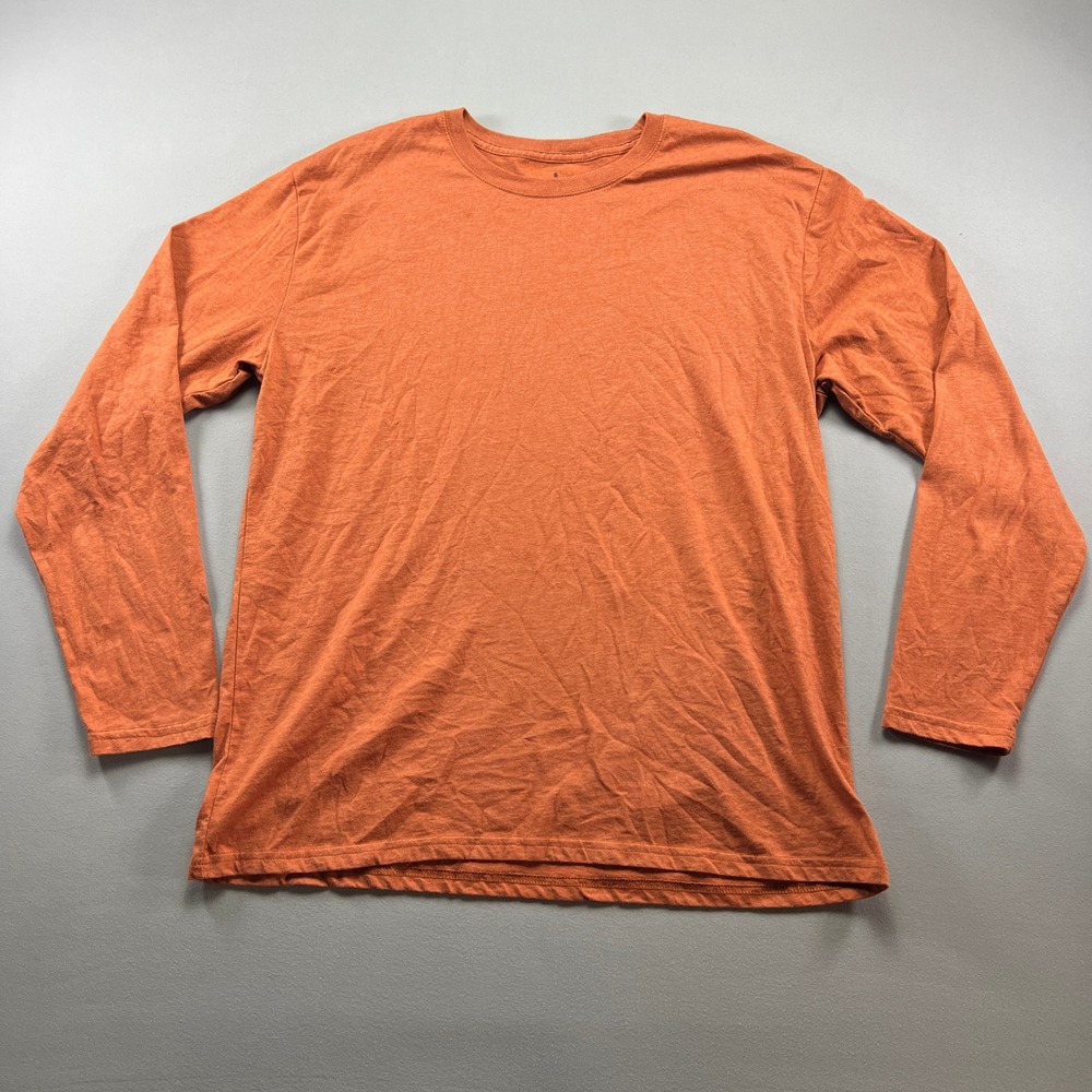 Stafford Tailored Culture Premium Performance Shirt Mens XL Orange Classic Fit
